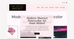 Desktop Screenshot of mystylerepublic.com