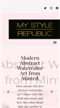 Mobile Screenshot of mystylerepublic.com